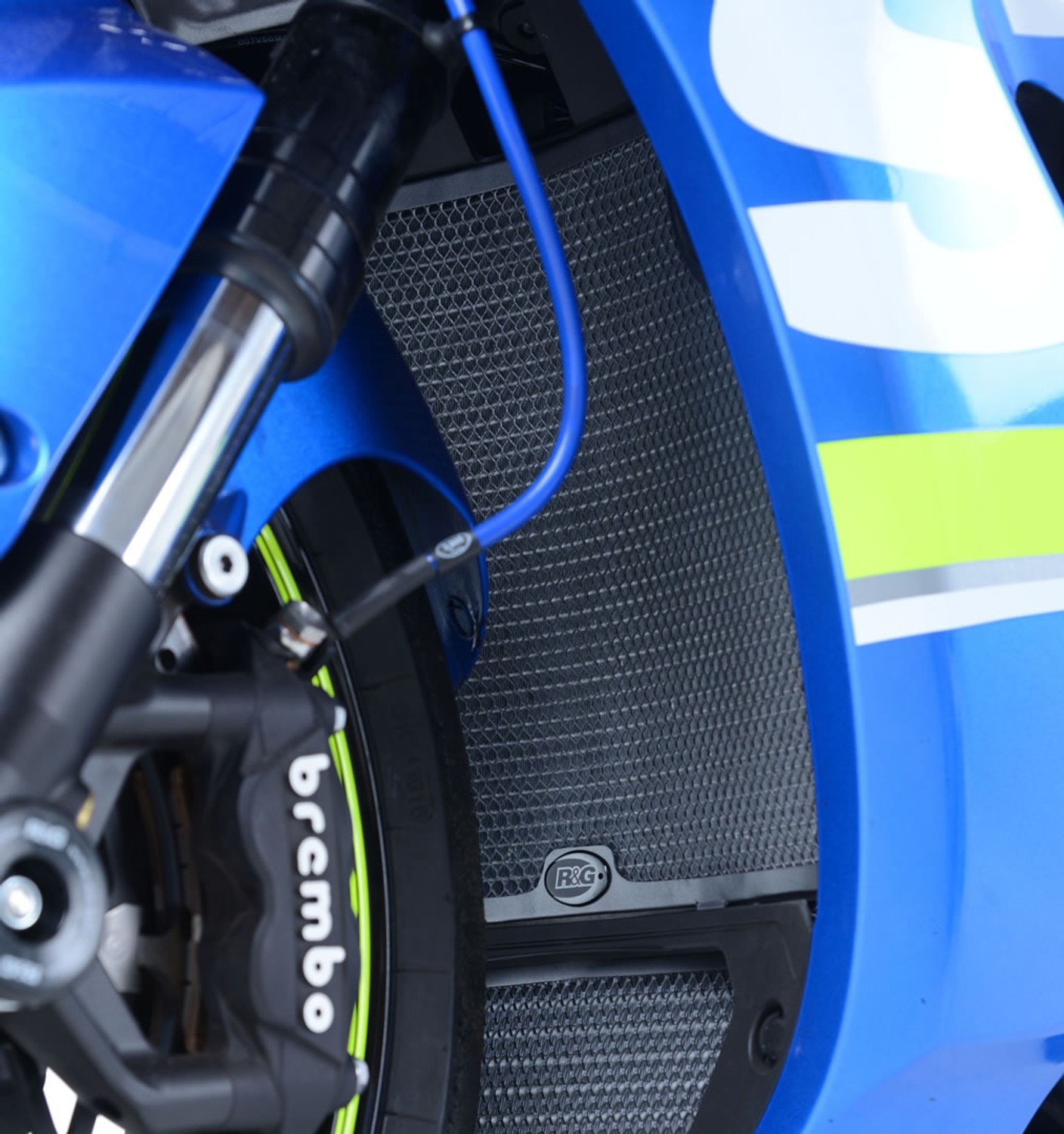 R&G Racing Radiator Guard for the Suzuki GSX-R1000/R '17-'22 R&G Racing Radiator Guard for the Suzuki GSX-R1000/R '17-'22